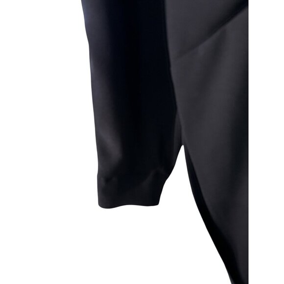 IRO Paris Black Plunging V-Neck Draped Mini Dress Size 40, Pre-Owned,  EUC - Picture 3 of 8